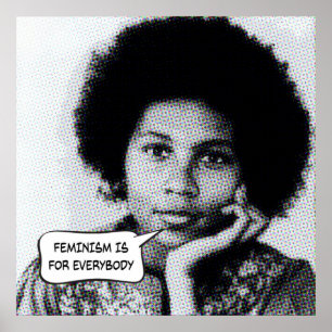 Poster bell hoche le féminisme est pour tout le monde