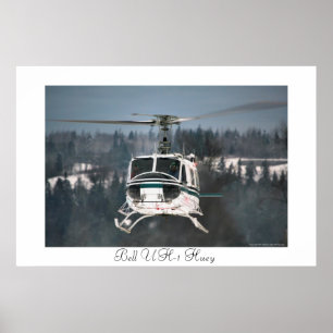 Poster Bell UH-1 Huey