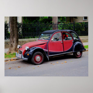 Poster Belle Citroen 2CV Charleston