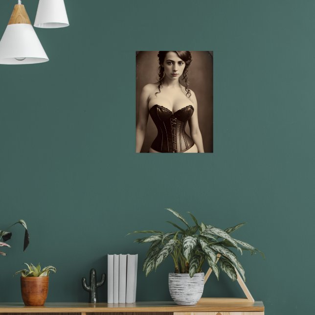 Poster Belle Corset Victorienne (Salon 1)