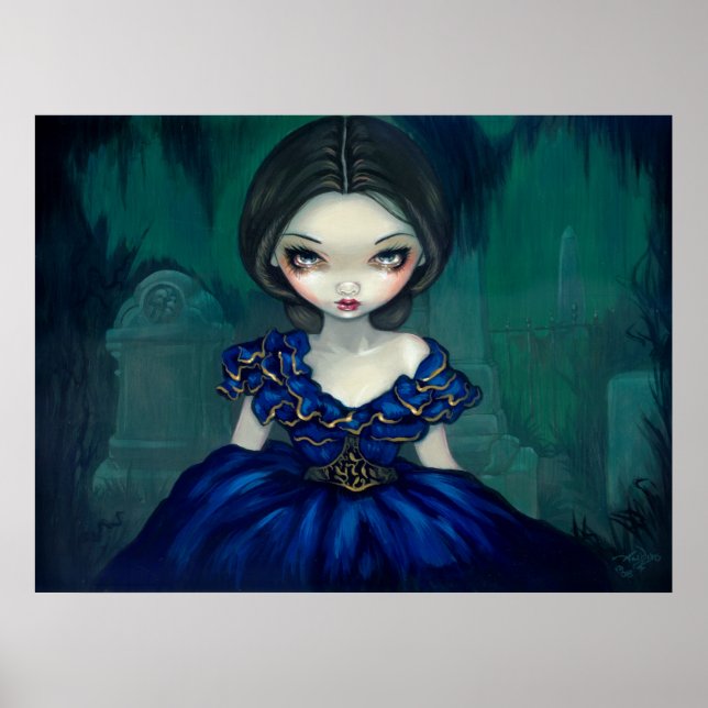 Poster Belle de Bonaventure - Art gothique du Sud Imprime (Devant)