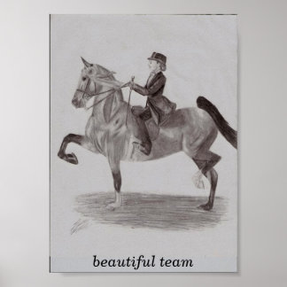 Poster belle équipe