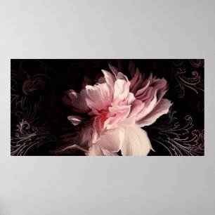 Poster Belle fleur de pivoine