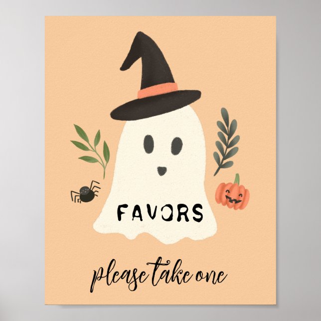 Poster Belle Halloween Spooktacular Trick ou Treat Favori (Devant)