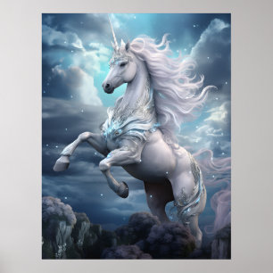 Poster Belle licorne