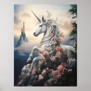 Poster Belle licorne