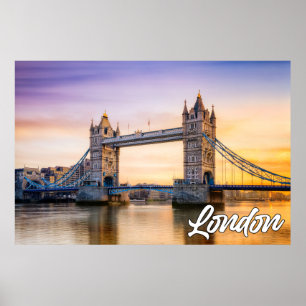 Poster Belle Londres, Angleterre, Royaume-Uni