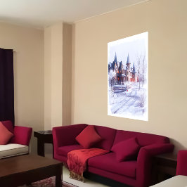 Poster Belle maison unique | Art AI