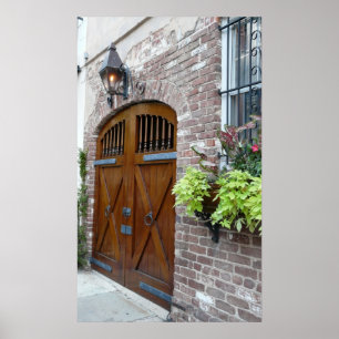 Poster Belle passerelle à Charleston