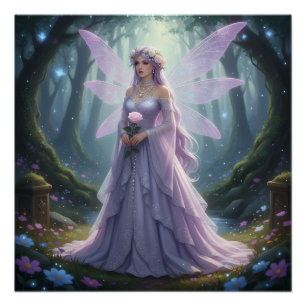 Poster Belle Perle de juin Fairy