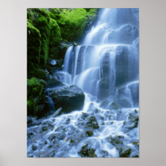 Poster Belle photo de la rivière Columbia