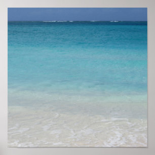 Poster Belle plage Turks and Caicos Photo