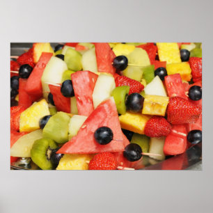 Poster Belle salade de fruits