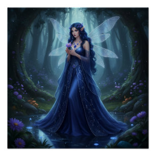 Poster Belle Septembre Sapphire Fairy