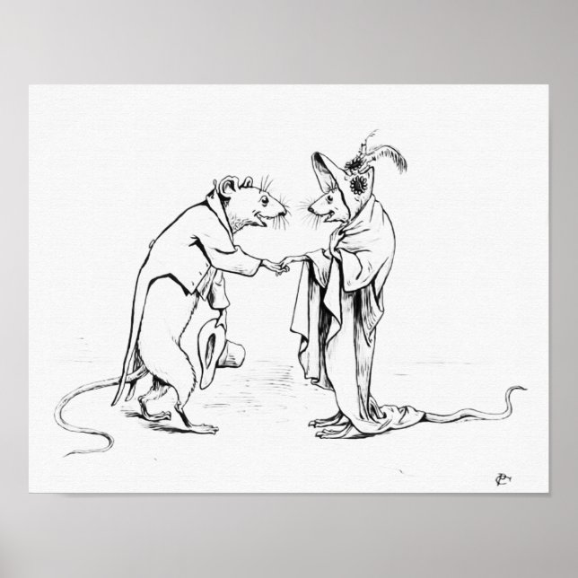 Poster Belle souris de nuit (Devant)