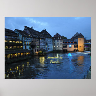 Poster Belle Strasbourg, France