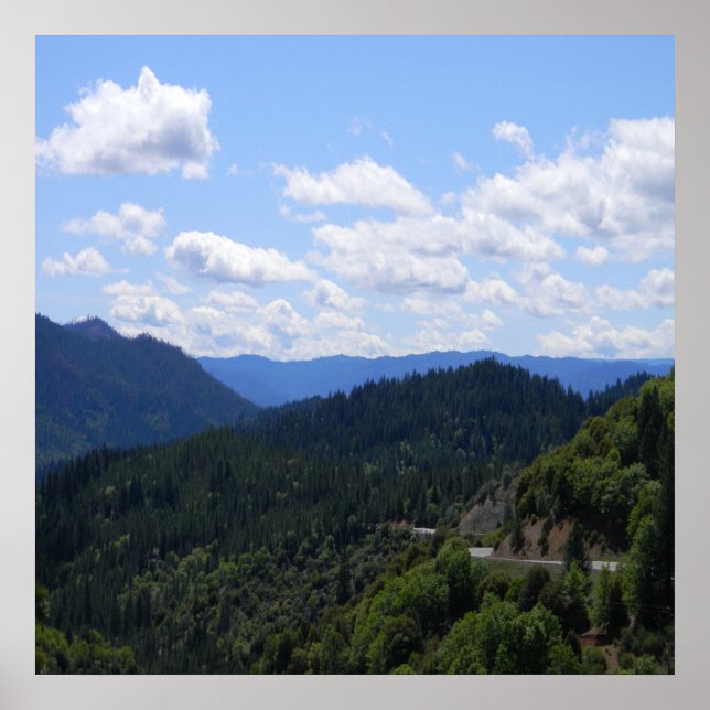 Poster Belle vue sur la vallée.... (Devant)