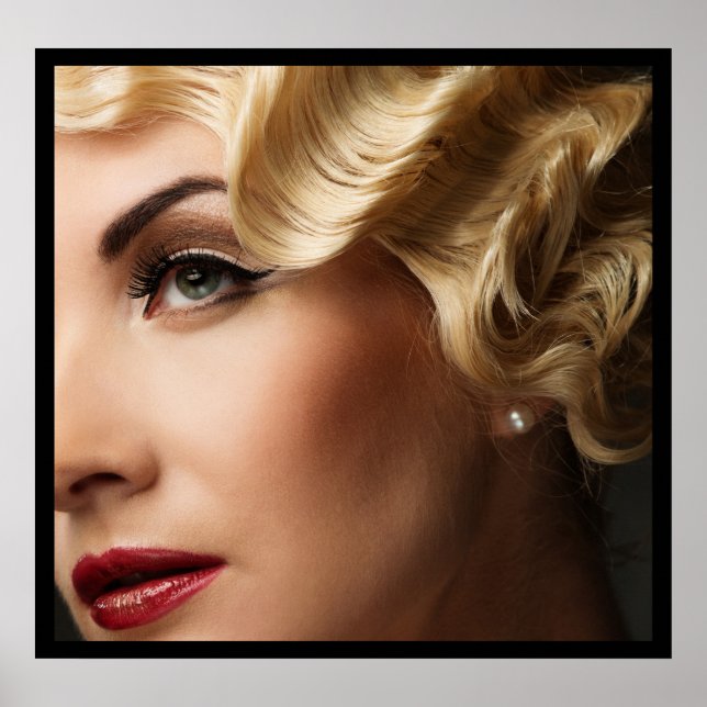 Poster Belles personnes Retro Photographie Art Series (Devant)