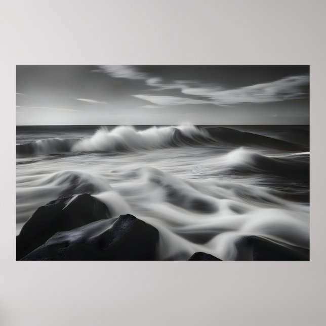 Poster Belles vagues (Devant)