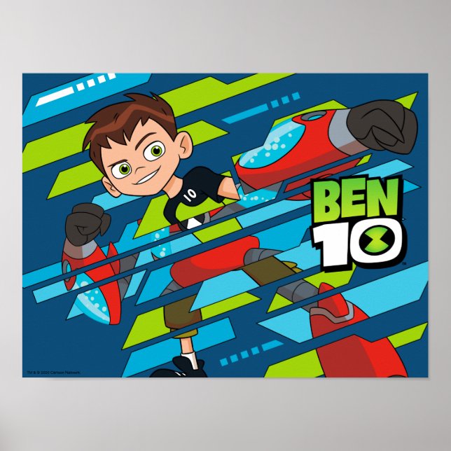 Poster Ben 10 Débordement de la transformation de l'ADN (Devant)