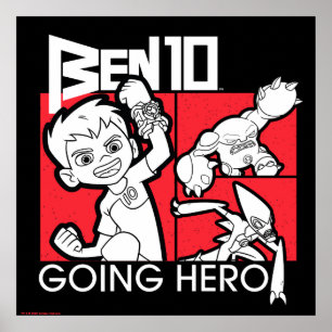 Poster Ben 10 Going Hero
