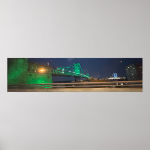 Poster Ben Franklin Bridge Philadelphie