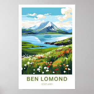 Poster Ben Lomond Scotland