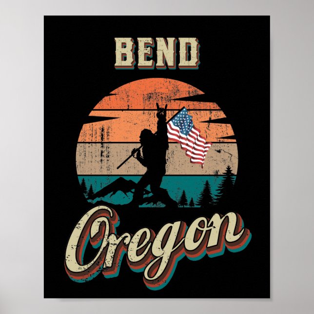 Poster Bend Oregon (Devant)