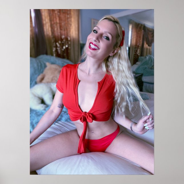 Poster Bendy Barbie Red Smile (Devant)