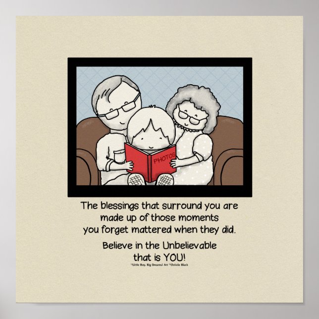 Poster Bénédictions autour de vous (Devant)