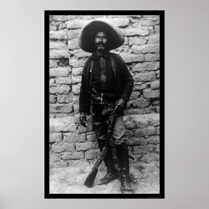 Poster Bénévolat Armée mexicaine 1909