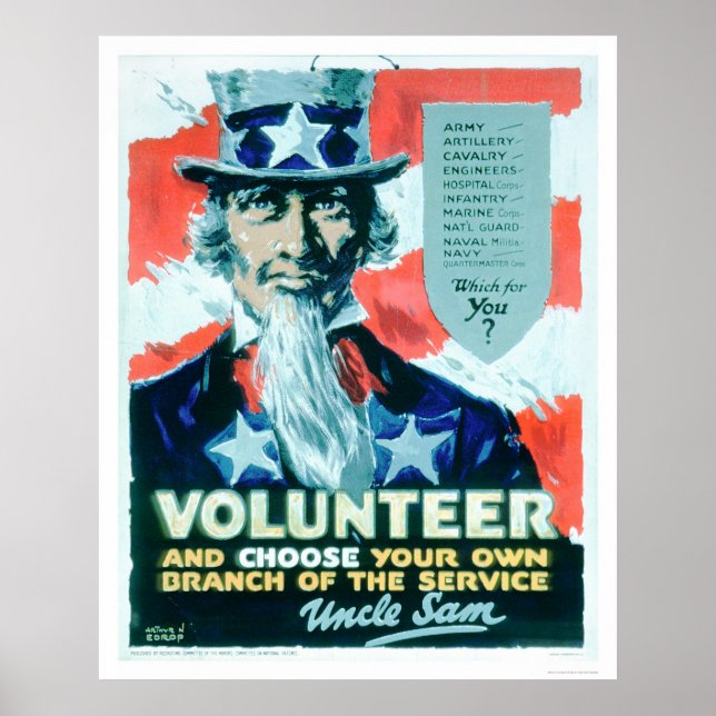 Poster Bénévoles et choisissez votre succursale (US02082) (Devant)