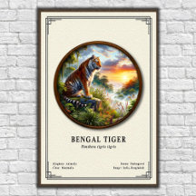 Bengal Tiger Zoology Series