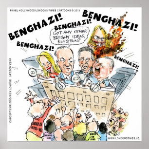 Poster Benghazi La politique Nous avons besoin d'emplois 