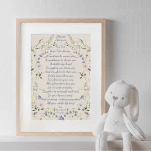 Poster Bénir un rayon de soleil pour vous réchauffer crèc