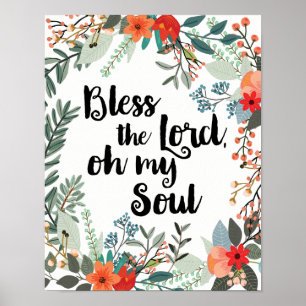 Poster Bénissez le Seigneur, Oh mon âme