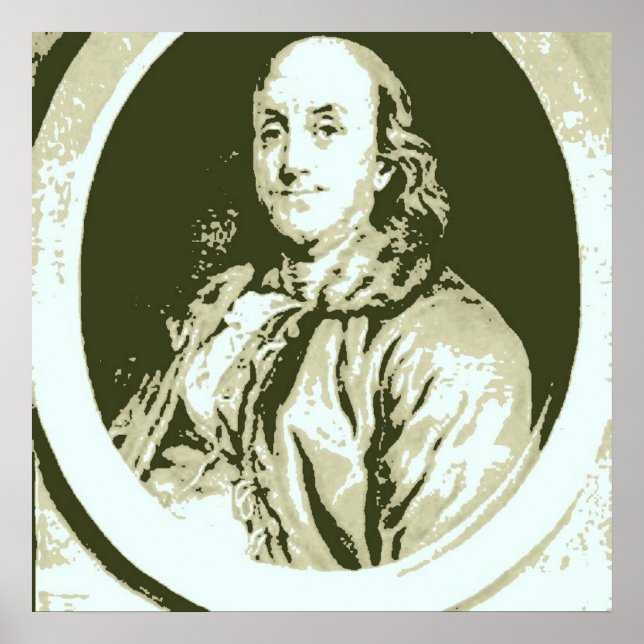 Poster Benjamin Franklin (Devant)