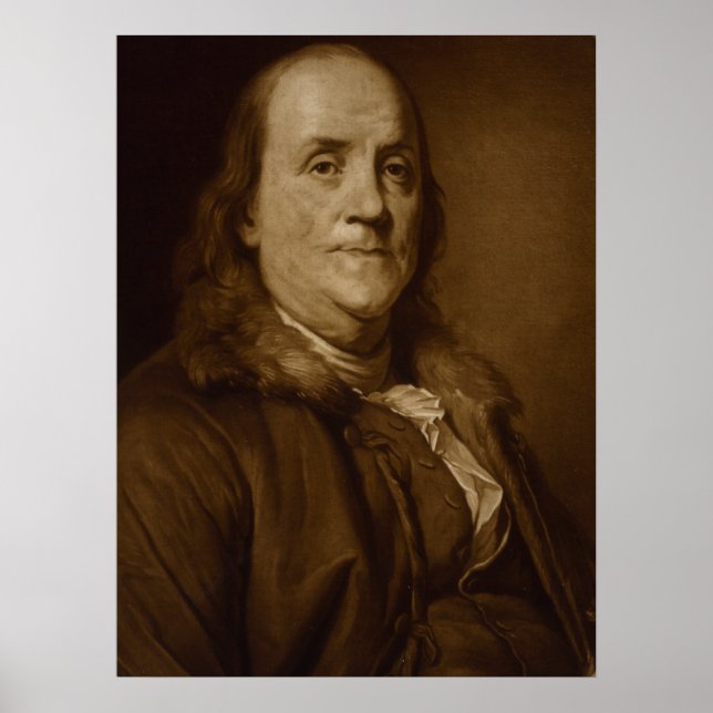 Poster Benjamin Franklin (Devant)