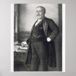 Poster Benjamin Harrison (1833-1901), 23e président de la