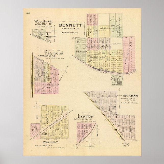 Poster Bennett, Nebraska (Devant)