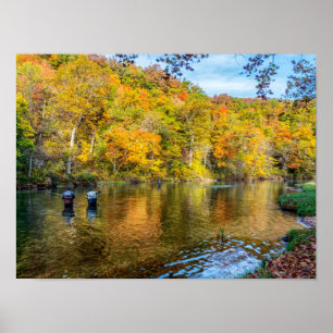 Poster Bennett Printemps Automne Pêche