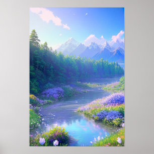 Poster Berceuse de River