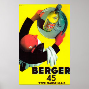 Poster Berger 45 PosterEurope Vintage
