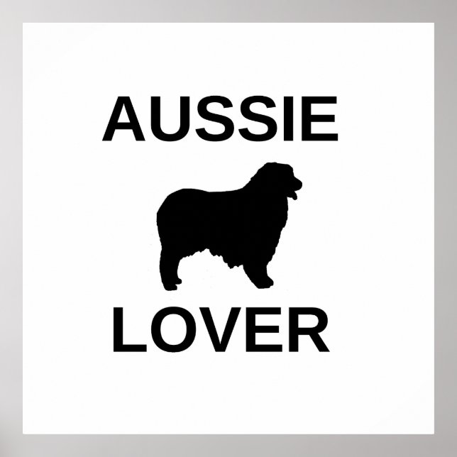 Poster berger australien aussie amant (Devant)