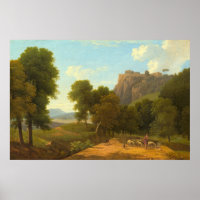 Berger avec cadenas - Jean-Victor Bertin Beaux-Art