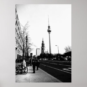 Poster Berlin Straßenfotografie - photo de rue