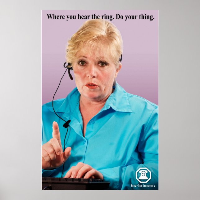 Poster Berm-Tech Où vous entendez l'anneau. (Devant)