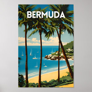 Poster Bermudes Travel PS