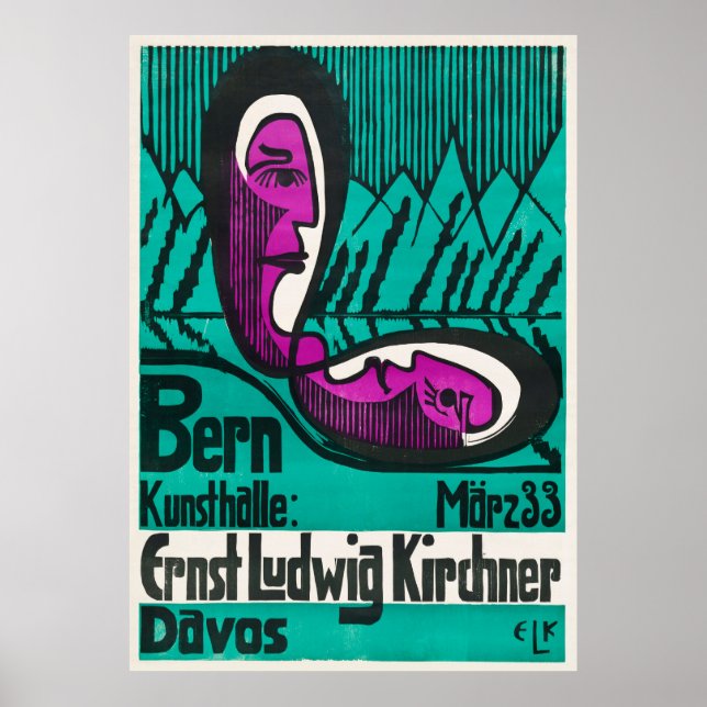 Poster Berne Kunsthalle (Devant)