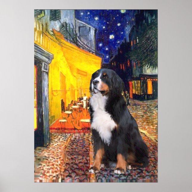 Poster Bernese - Terrace Café (Devant)